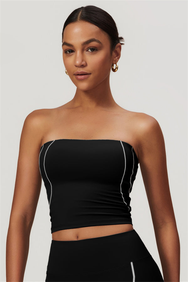 The Venture Tube Top Black