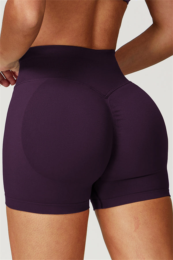 The Allure Shorts Plum Purple