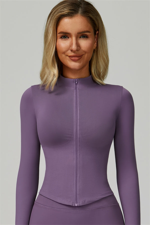 The Delight Jacket Plum Purple