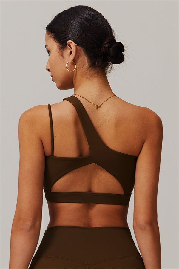 The Blissful Rose Sports Bra Taupe