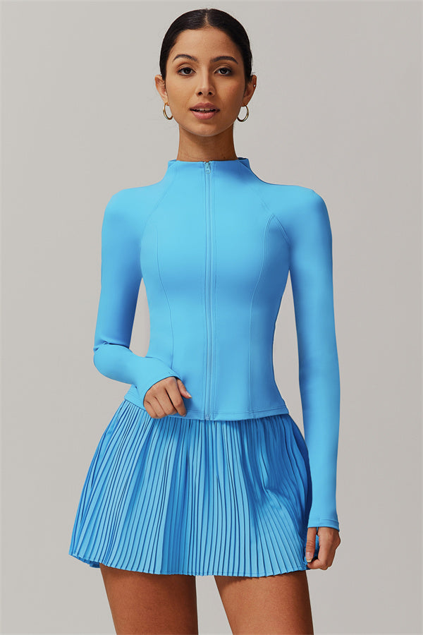 The Balance Jacket Skort 2-Piece Set Aquamarine