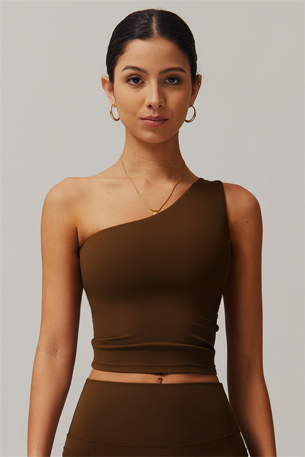 The Blissful Crop Top Taupe