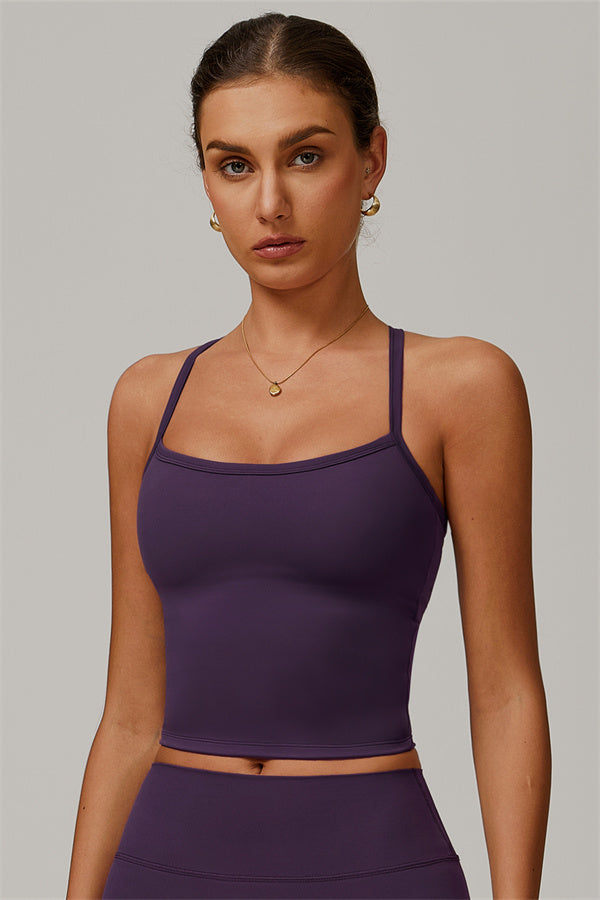 Athena Celeste Crop Vest