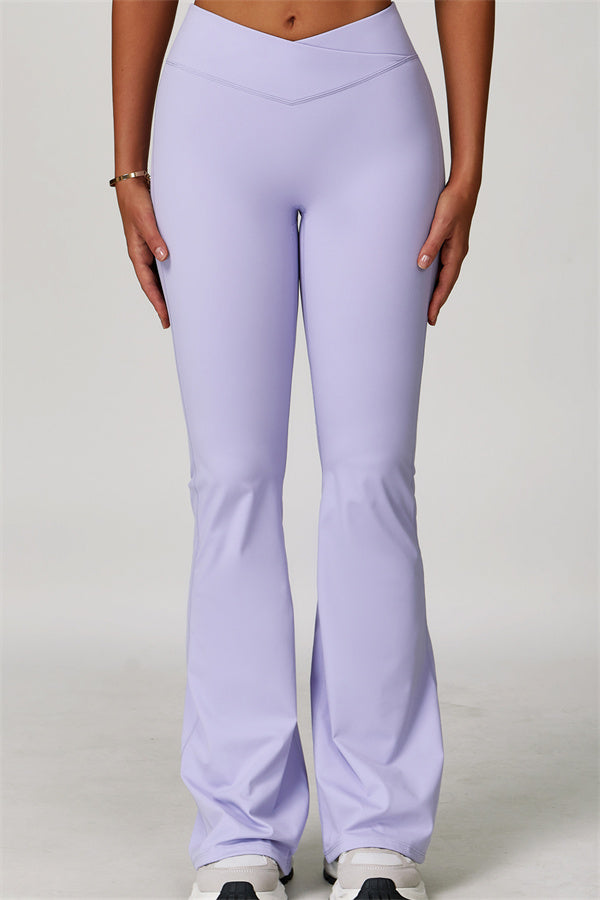 The Halo Flared Leggings Violet