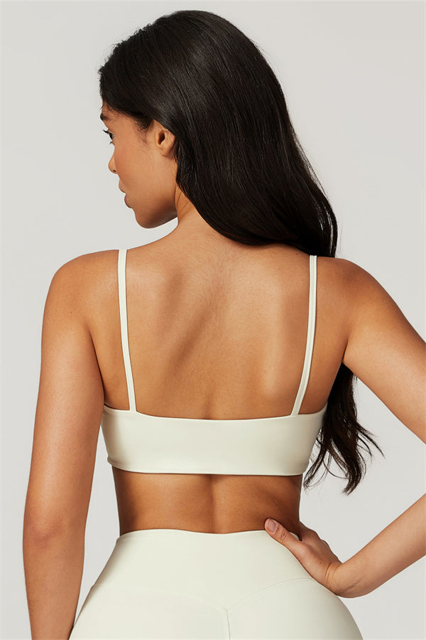 The Sophia Sports Bra Almond