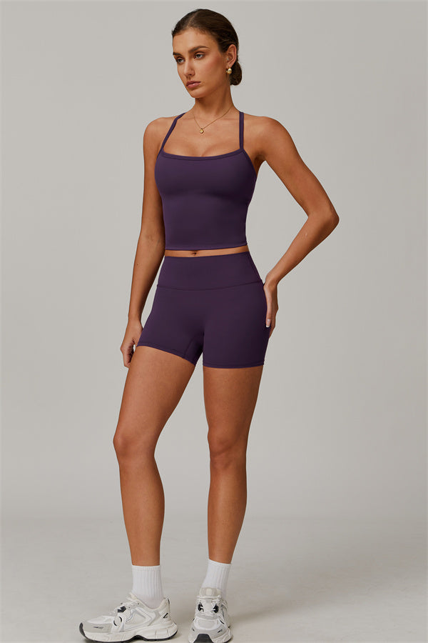 The Isabella Crop Top Shorts 2-Piece Set