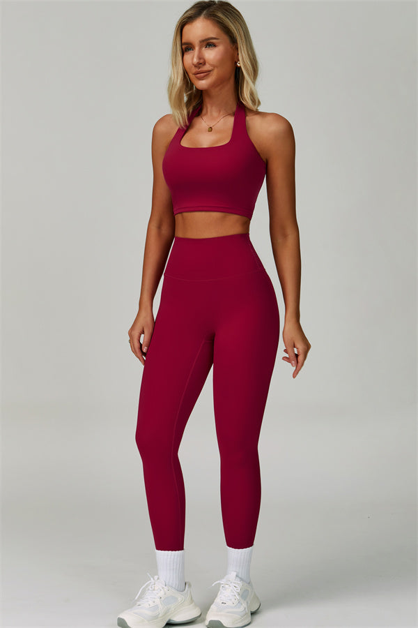 The Seraphine Halter Crop Top