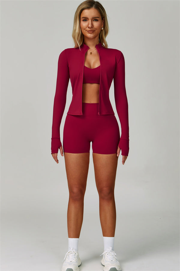 The Nova Longsleeve Zip Jacket