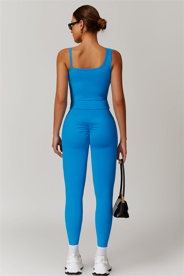 The Flourish Crop Top Leggings 2-Piece Set