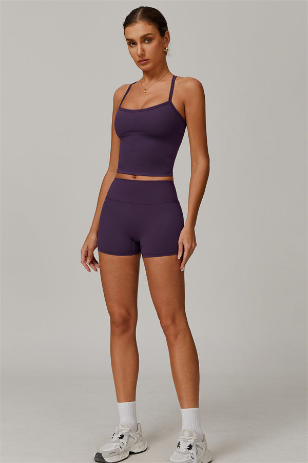 The Isabella Crop Top Shorts 2-Piece Set