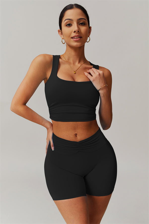 The Balance Crop Top Shorts 2-Piece Set