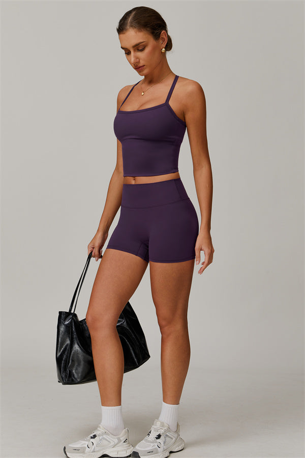 The Isabella Crop Top Shorts 2-Piece Set