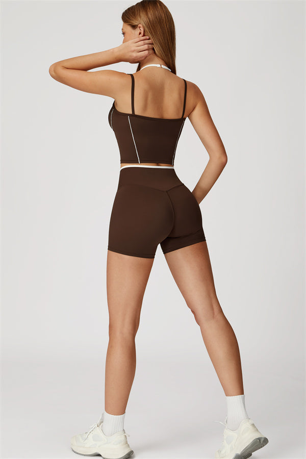 The Radiant Crop Top Shorts 2-Piece Set