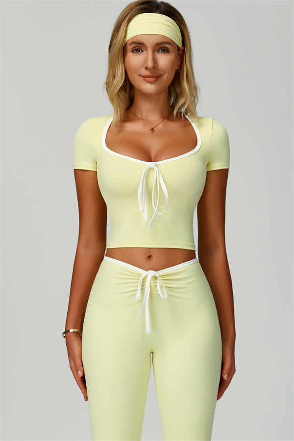 The Skyline Tie Top