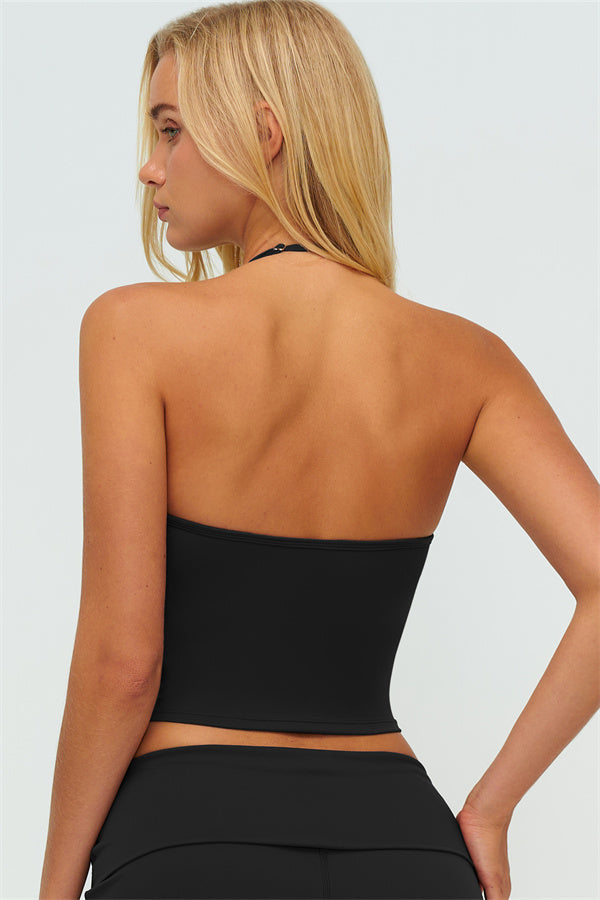 The Twirl Halter Tank Top