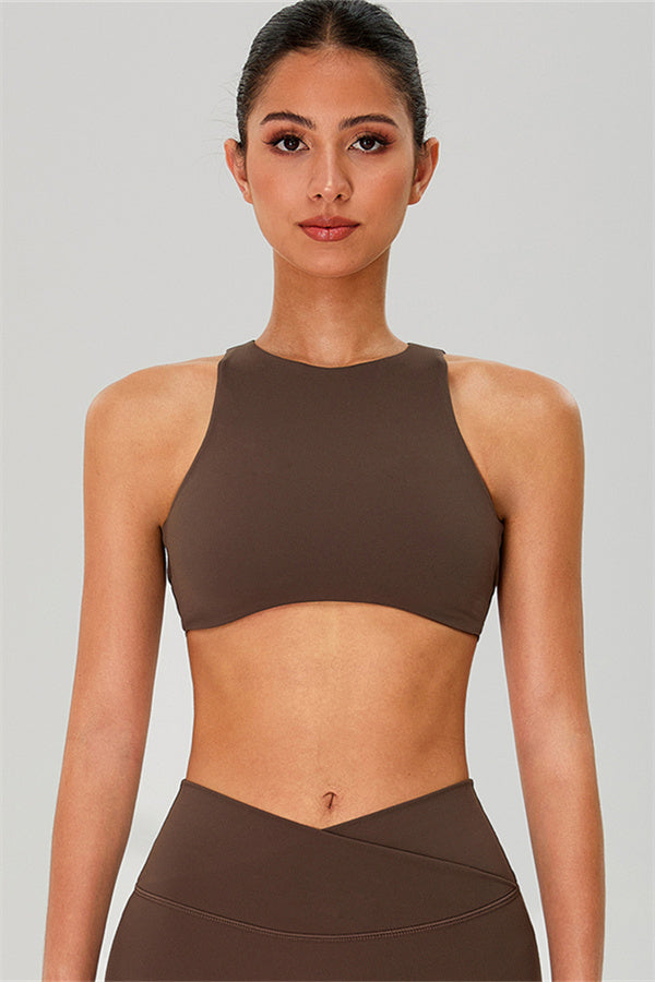 The Jewel Crop Top Crossover Shorts 2-Piece Set