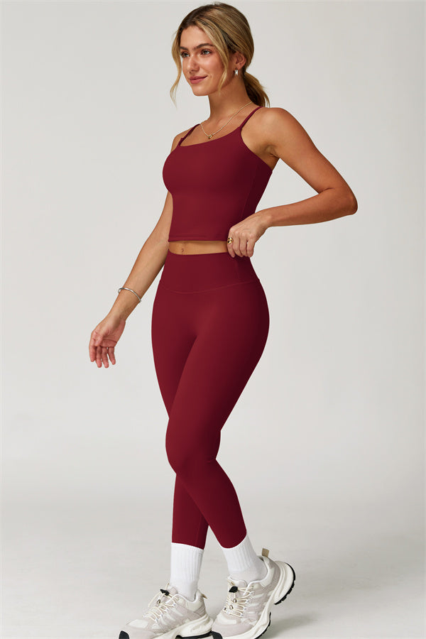 The Agile Crop Top Leggings 2-Piece Set