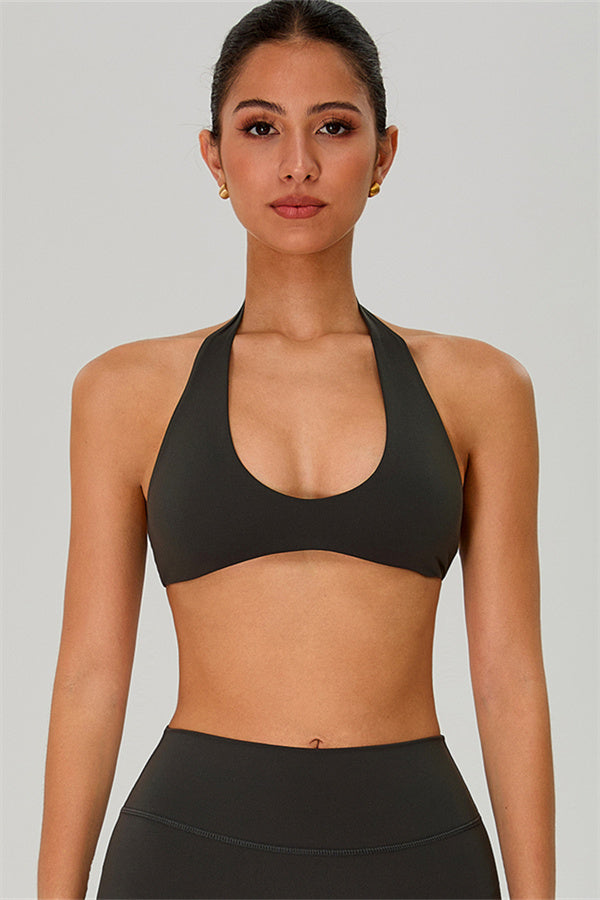The Solid Sports Bra Thunder
