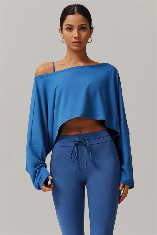 The Resonate Drift Cropped Pullover Leggings 2-Piece Set