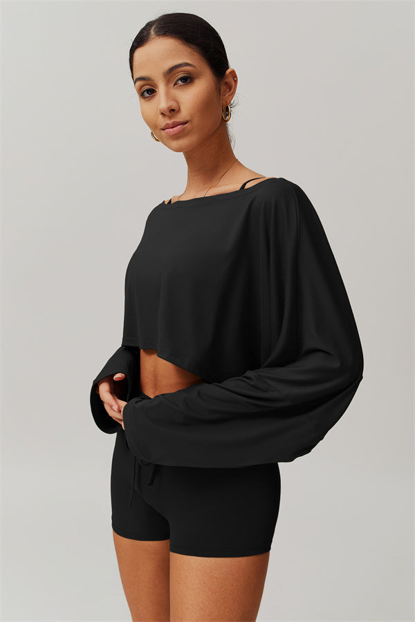 The Resonate Drift Cropped Pullover Shorts 2-Piece Set