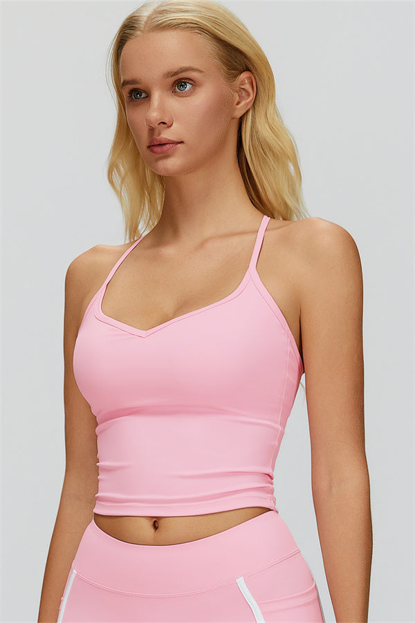 The Whisper Crop Top Leggings 2-Piece Set