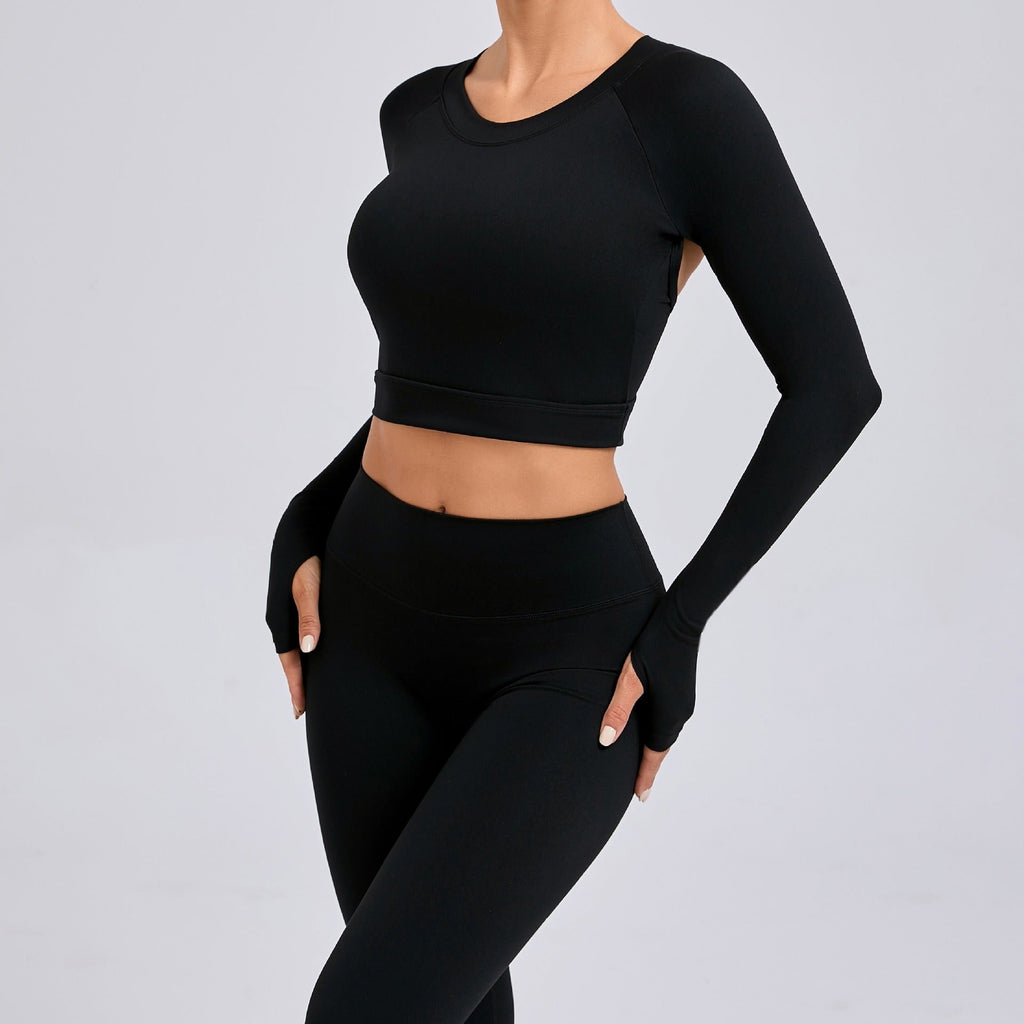 Jolie Cut Out Longsleeve Top
