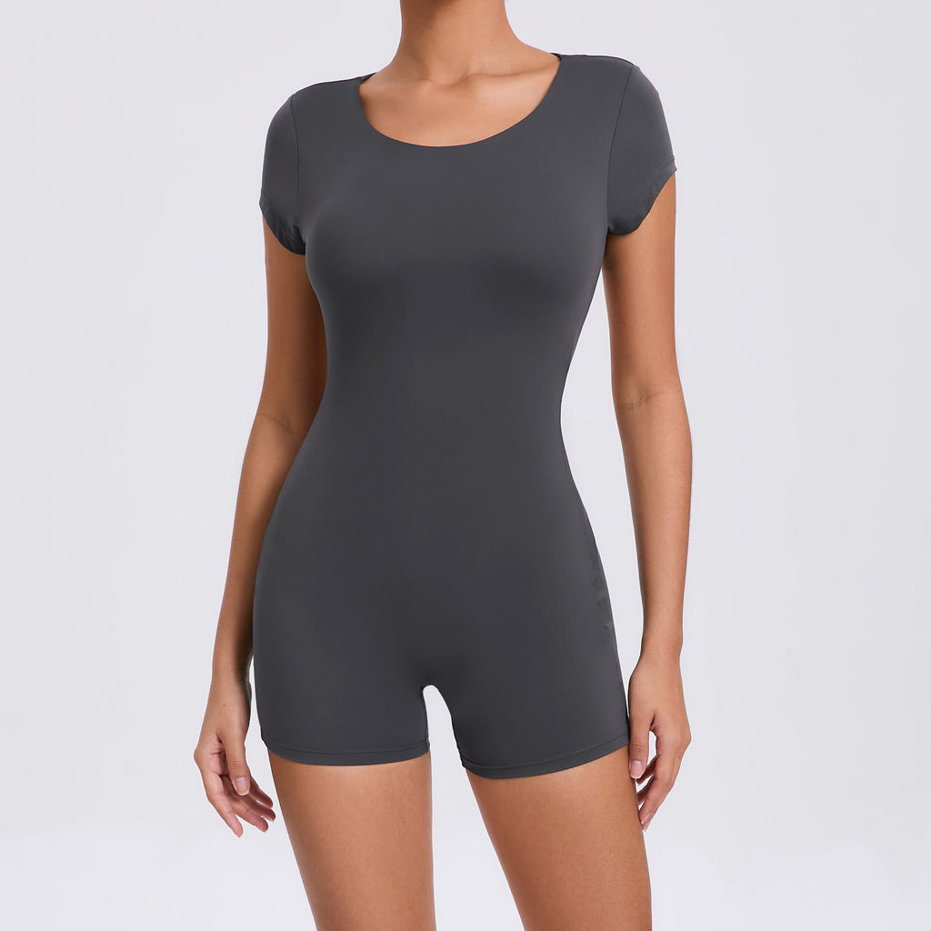 Nessa Open Back Romper
