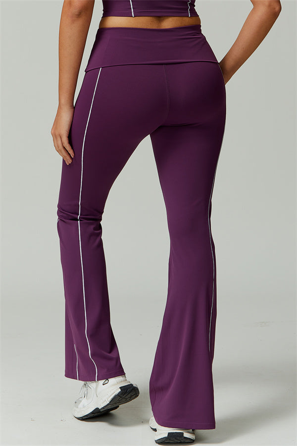 The Radiant Flares Plum Purple