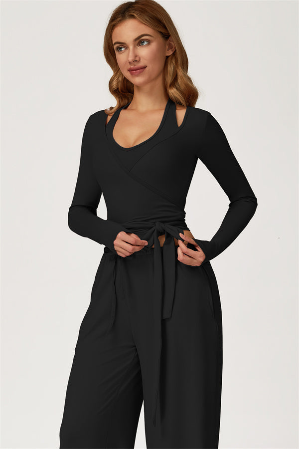 The Sprint Long Sleeve Crop Top