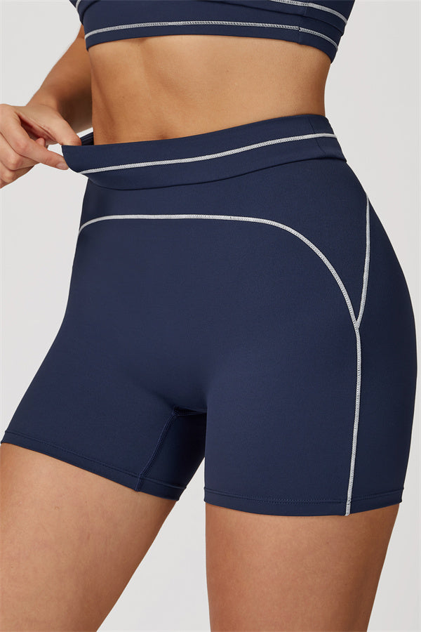 The Amara Long Sleeve T-shirt Shorts 2-Piece Set