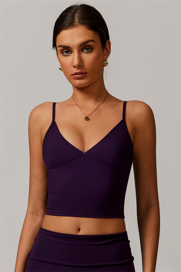 The Vigor Tank Top Plum Purple