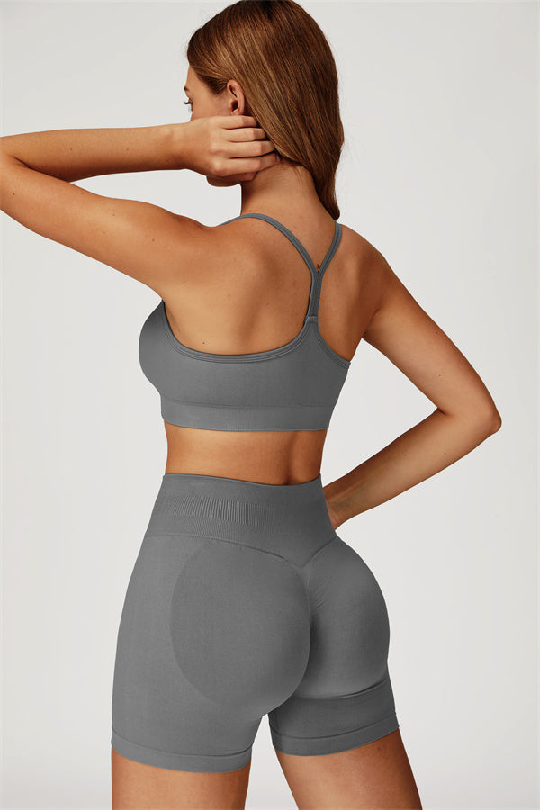 The Sculpt Sports Bra Shorts 2-Piece Set