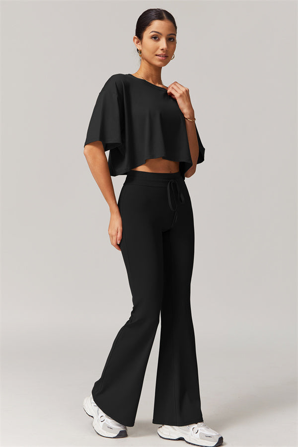 The Resonate T-shirt Flared Leggings 2-Piece Set