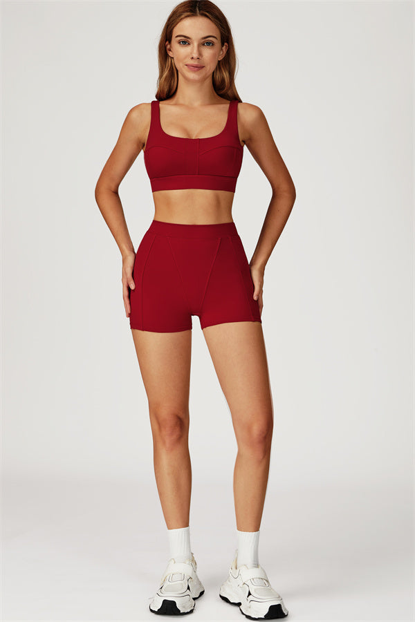 The Conquer Sports Bra Shorts 2-Piece Set