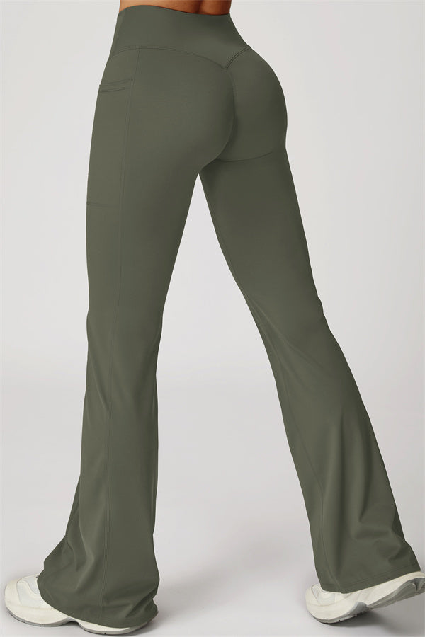 The Propel Crop Top Flared Leggings 2-Piece Set