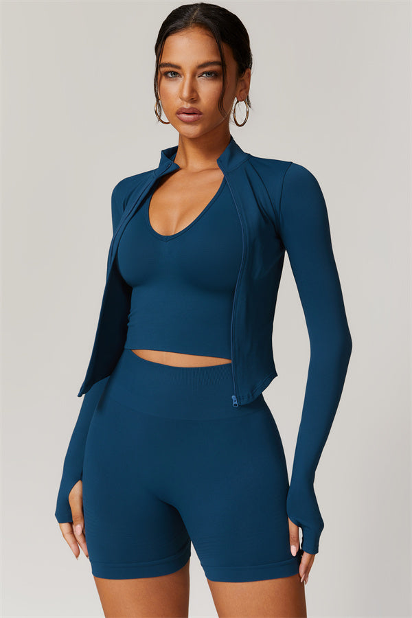 The Delight Jacket Shorts 2-Piece Set