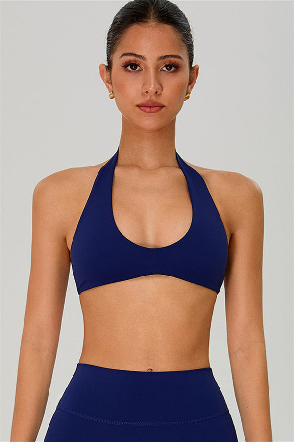 The Solid Sports Bra Leggings 2-Piece Set