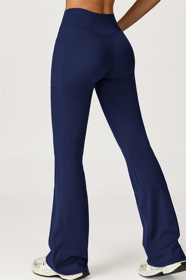 The Glacier Crop Tank Flared Leggings 2-Piece Set