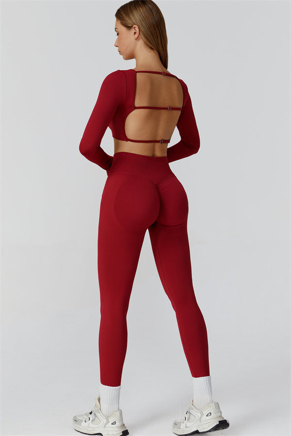 The Reign Long Sleeve Crop Top