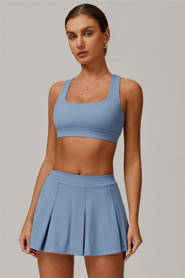 The Lumina Sports Bra Skirt 2-Piece Set UPF 50+
