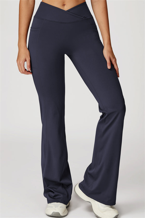 The Propel Crop Top Flared Leggings 2-Piece Set