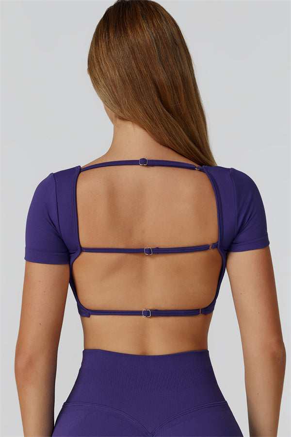 The Reign Crop Top Butterfly