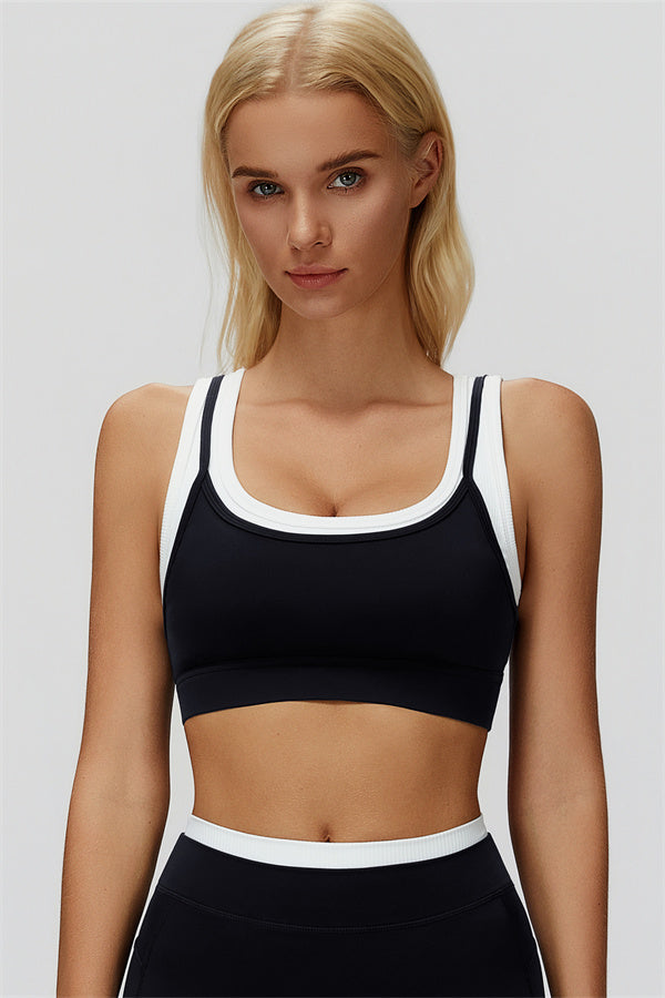 The Canyon Sports Bra Black