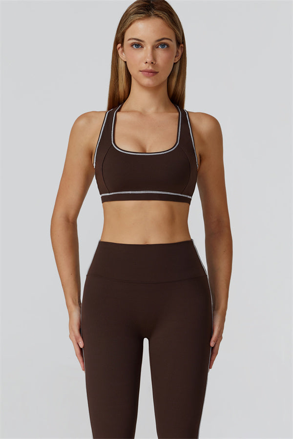 The Venus Sports Bra Leggings 2-Piece Set Bistre