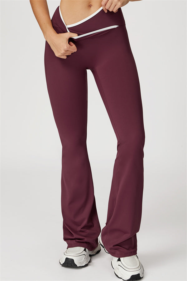 The Radiant Crop Top Flared Leggings 2-Piece Set