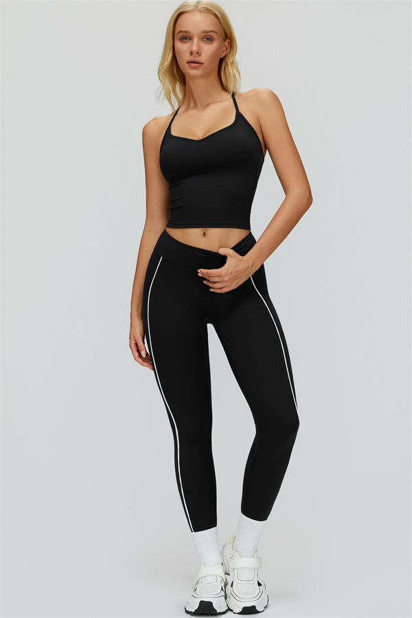 The Whisper Crop Top Leggings 2-Piece Set