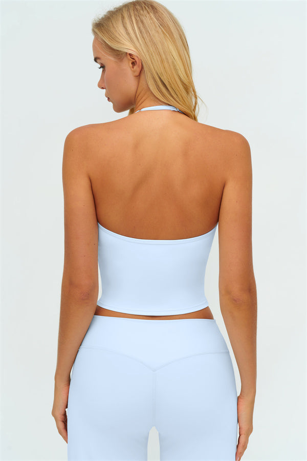 The Twirl Halter Tank Top