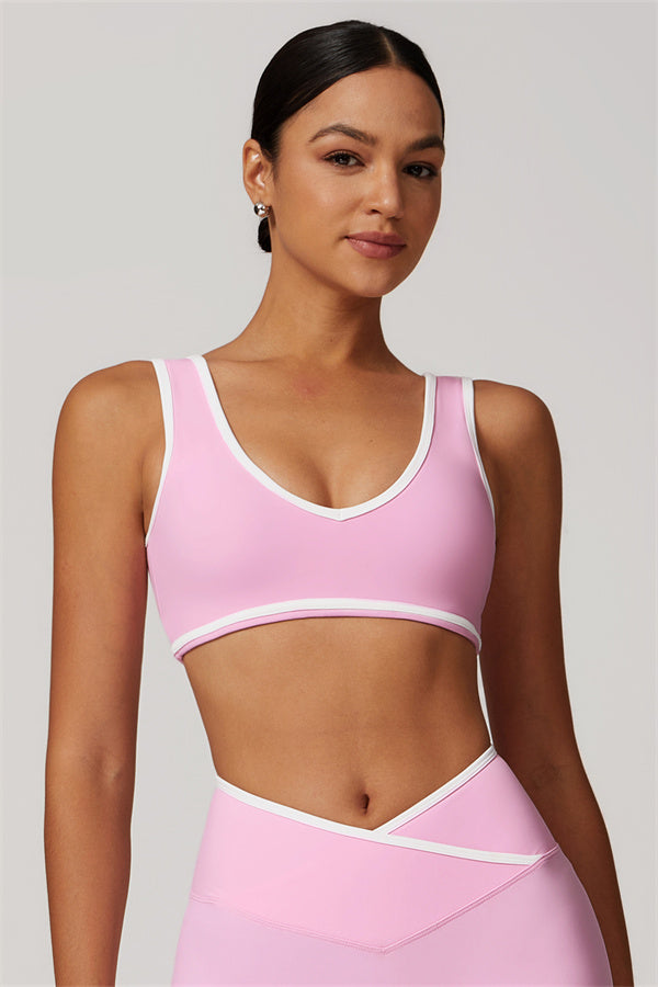 Stamina Peak Sports Bra Vanilla