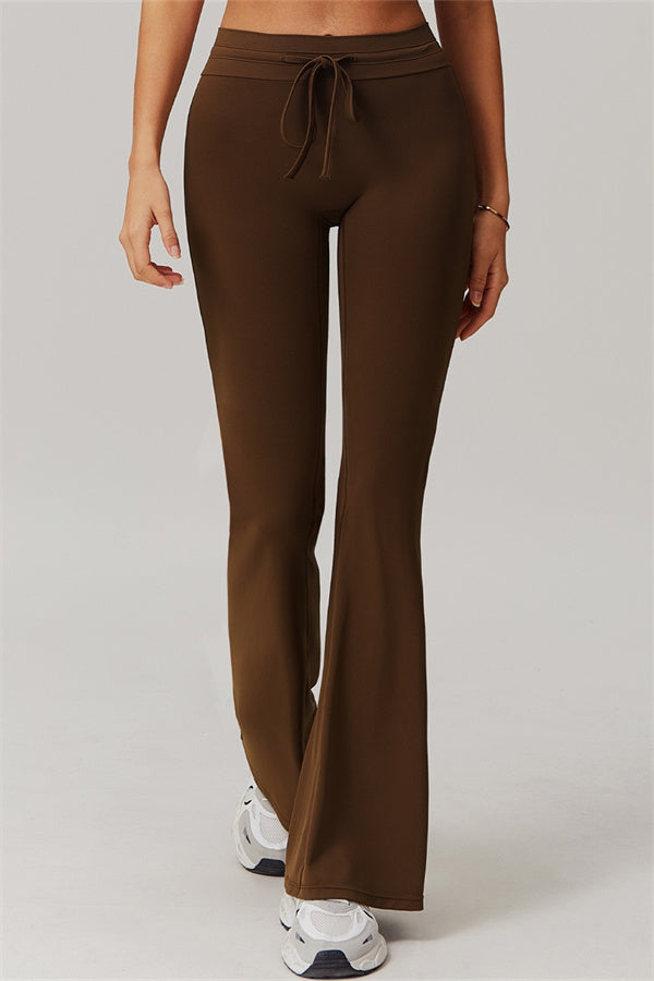 The Resonate Flared Leggings Taupe