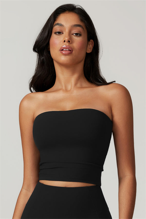 Flow Motion Tube Top Black